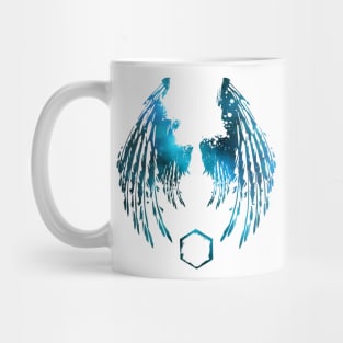 Blue Cosmos - Wings Mug